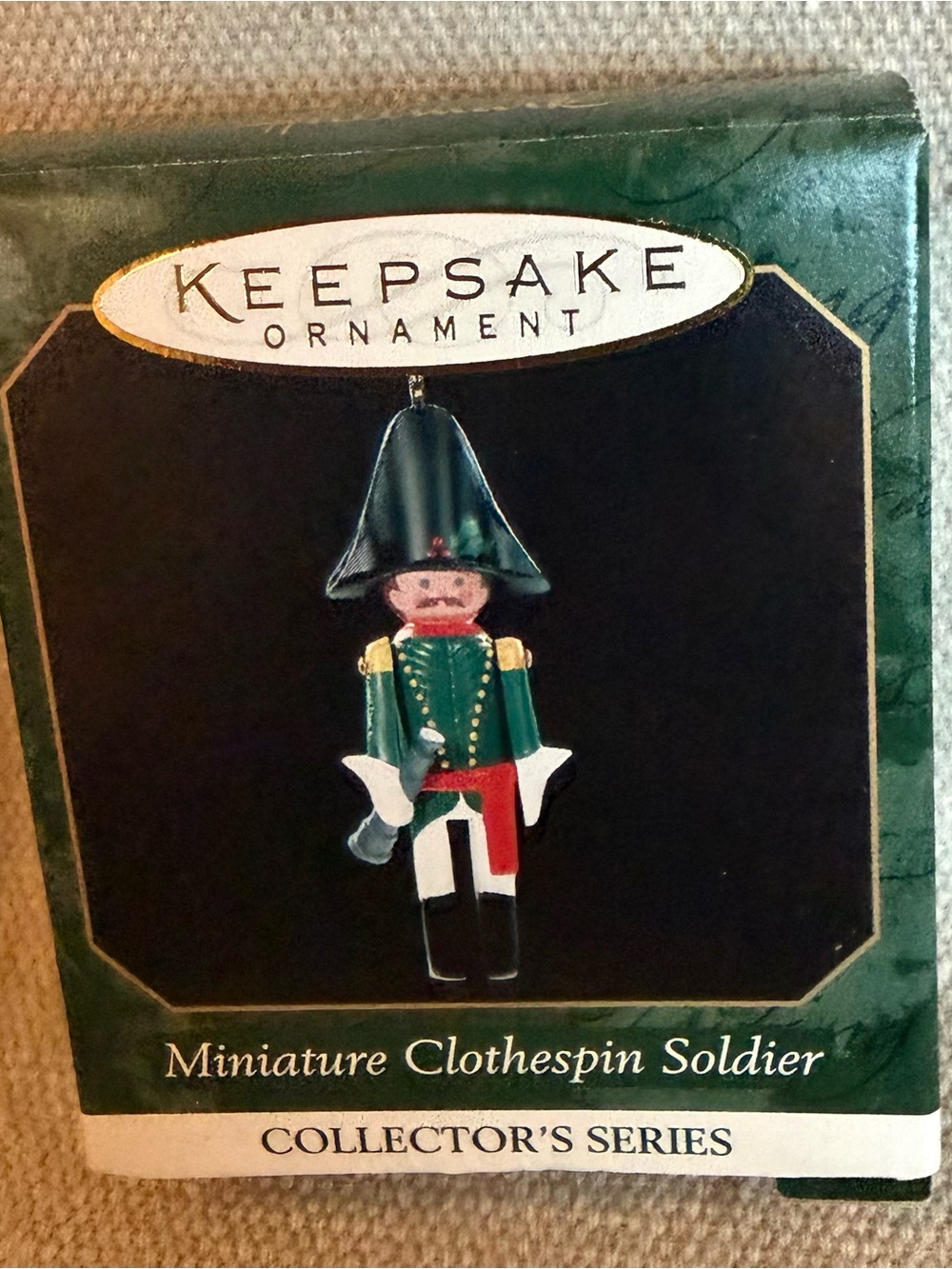 MINIATURE Hallmark Clothespin Soldiers Ornaments - Picture 6 of 10